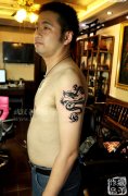 中国传统图腾龙纹身图案作品及意义