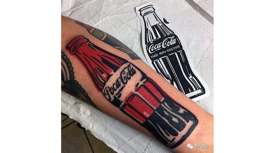 纹身素材第976期——可口可乐