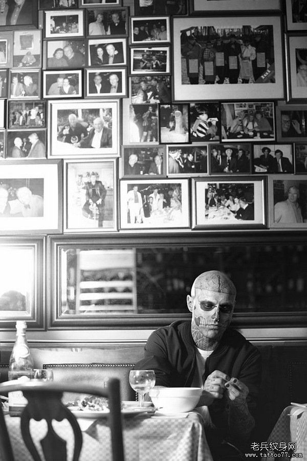 rickgenestzombieboy14 僵尸男孩 Rick Genest 生活写真