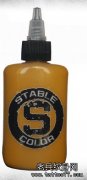 进口纹身色料 STABLE COLOR 纹身色料 纹身器材 赭石色