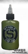 进口纹身色料 STABLE COLOR 纹身色料 纹身器材 橄榄绿