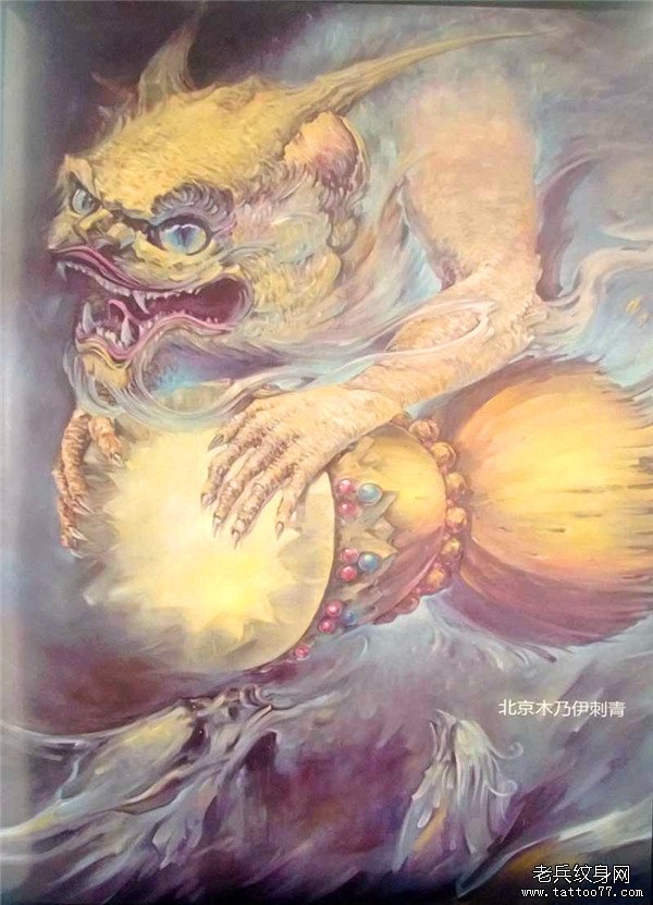 传统年鉴纹身手稿（135）