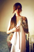 彩色花臂女纹身图案由武汉纹身网推荐