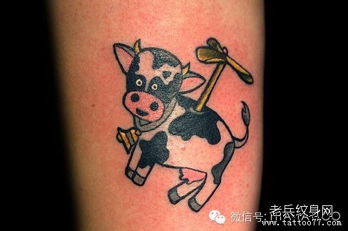 牛纹身