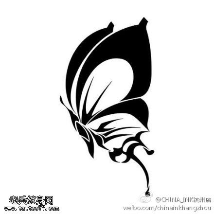 蝴蝶纹身