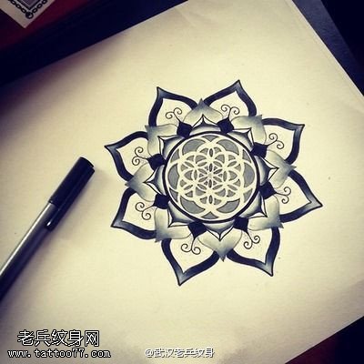 梵花纹身图案大全