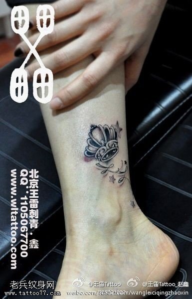 唯美霸气王冠纹身图案