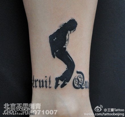 超帅气迈克纹身图案