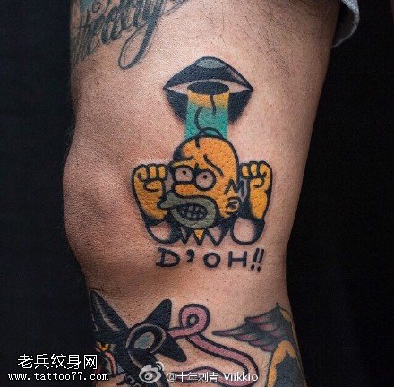 欧美风小涂鸦纹身图案