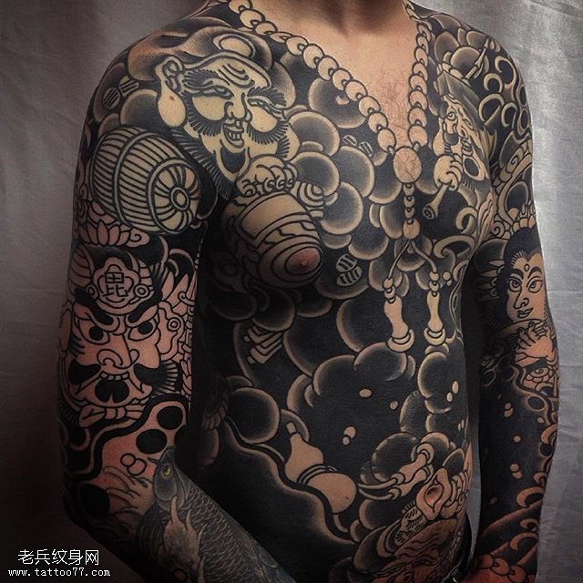 日本经典图腾纹身图案