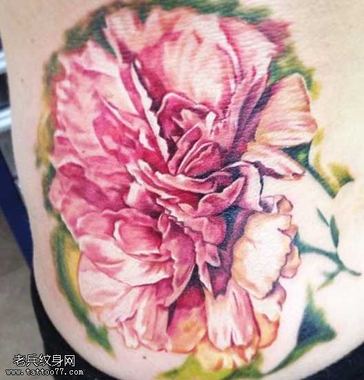 漂亮的花朵纹身图案