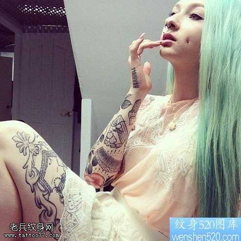 tattoogirl纹身图案