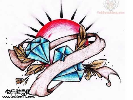 手稿太日纹身图案