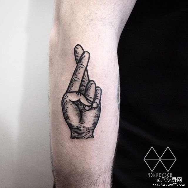 小臂手纹身tattoo图案