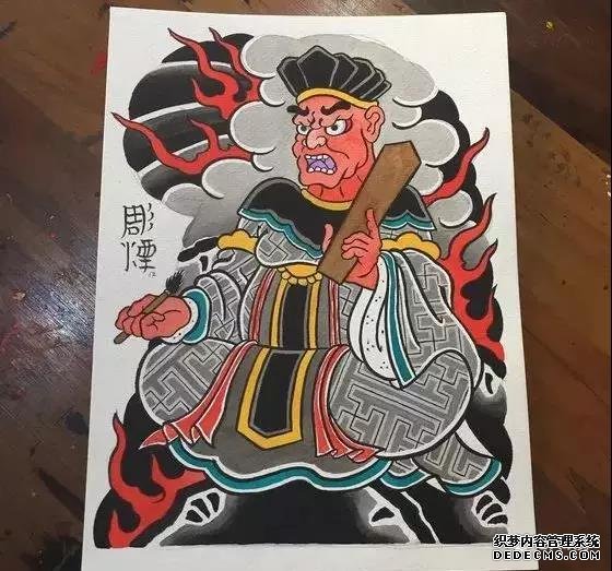 嘿！大胸弟！你要的半胛纹身手稿，在这里！ 