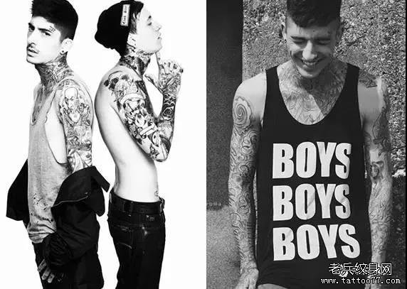 全球因为纹身而名声大噪的「纹身男模」都是谁？