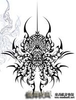蝎子纹身图案大全：蝎子图腾纹身图案图片