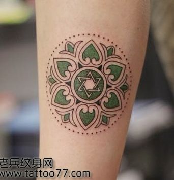 时尚唯美的图腾纹身图案
